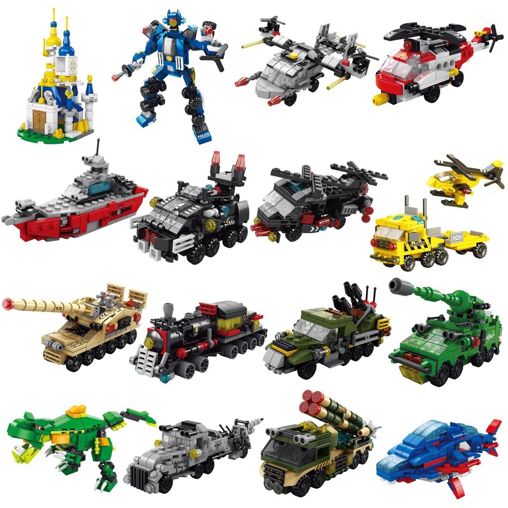 Kids Toys Videos - 6 في 1 مدينة الهندسة سيارة