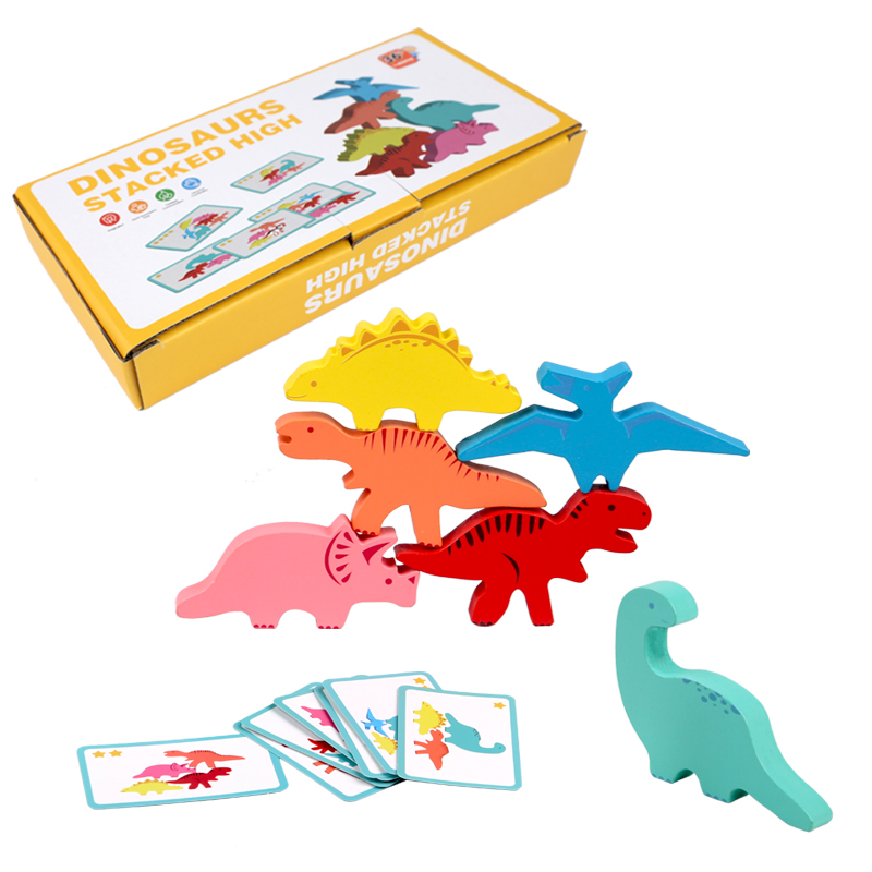 Kids Toys Videos - كتل التوازن الخشبية لعب للأطفال الحيوان