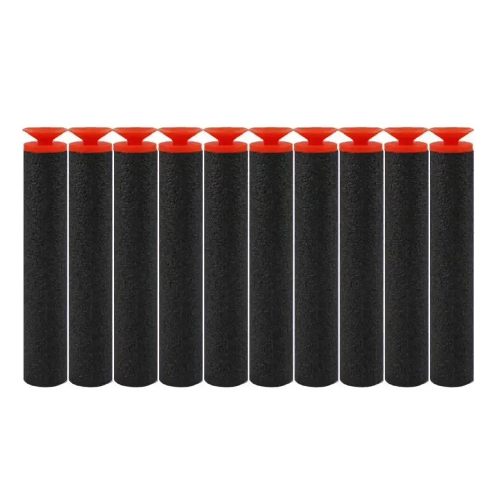 Foam Dart Gun - أسود مصاصة رئيس الرصاص 7.2 سنتيمتر