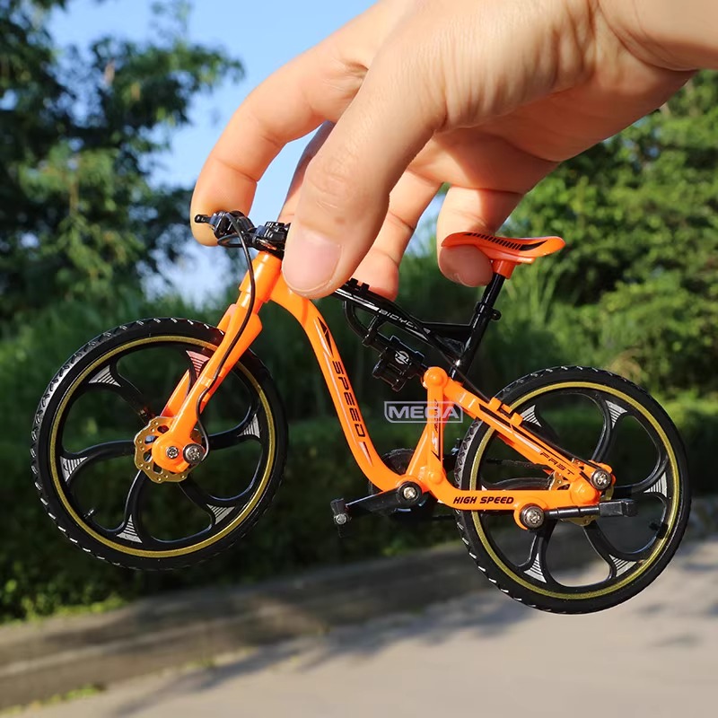 Kids Toys Quality - 1:8 ألعاب الإصبع دراجة تزلج صغيرة