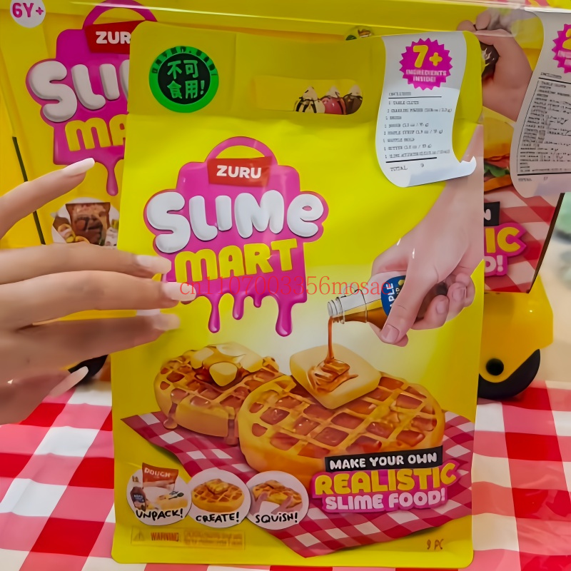 Kids Toys Kitchen - صندوق مفاجآت ZURU Slime Mart، سلسلة
