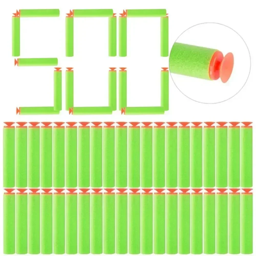 Foam Dart Gun - 7.2 سنتيمتر 100/1000 قطعة السهام ل