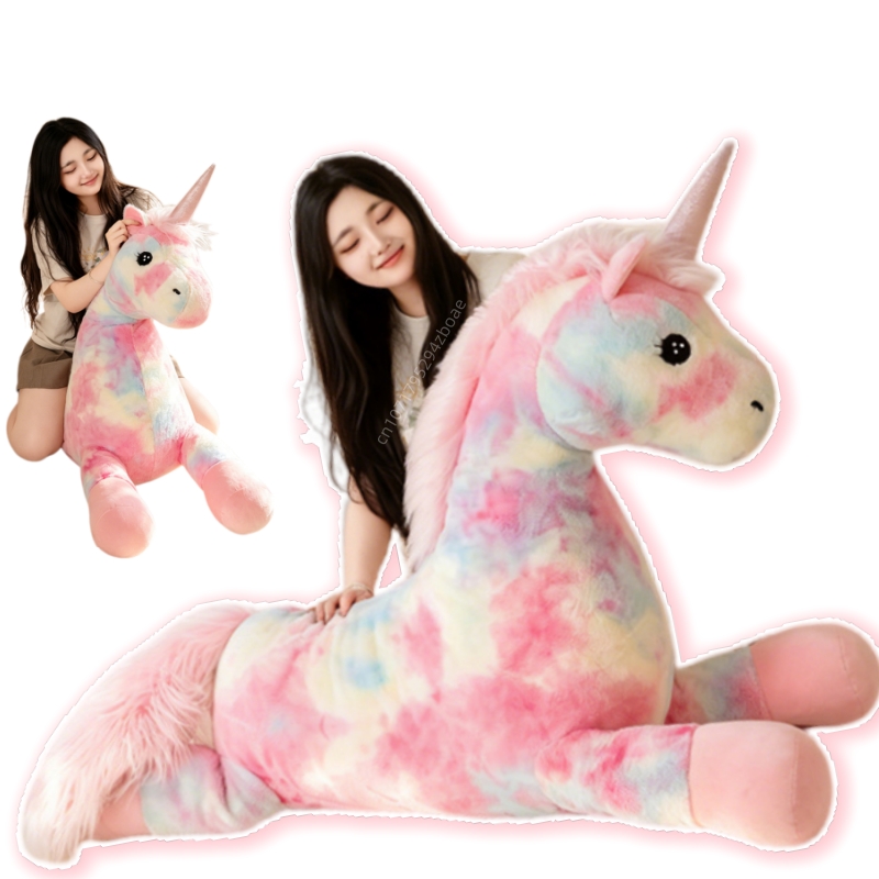 Unicorn Stuffed Toy - دمية يونيكورن قوس قزح جميلة ولطيفة