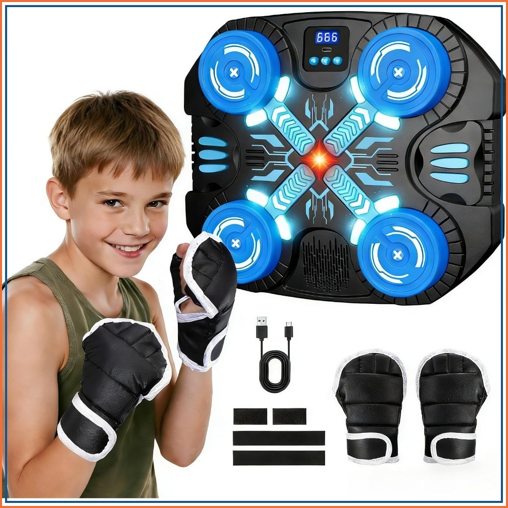 Kids Toys And Games - آلة ملاكمة موسيقية للأطفال من 4-10