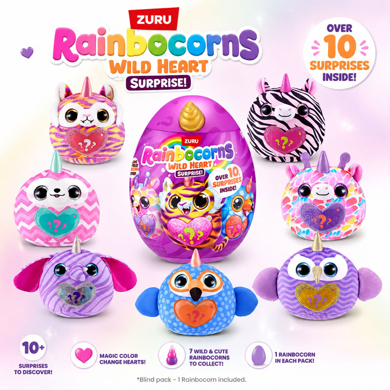 Unicorn Stuffed Toy - لعبة صندوق مفاجآت غامض من زورو