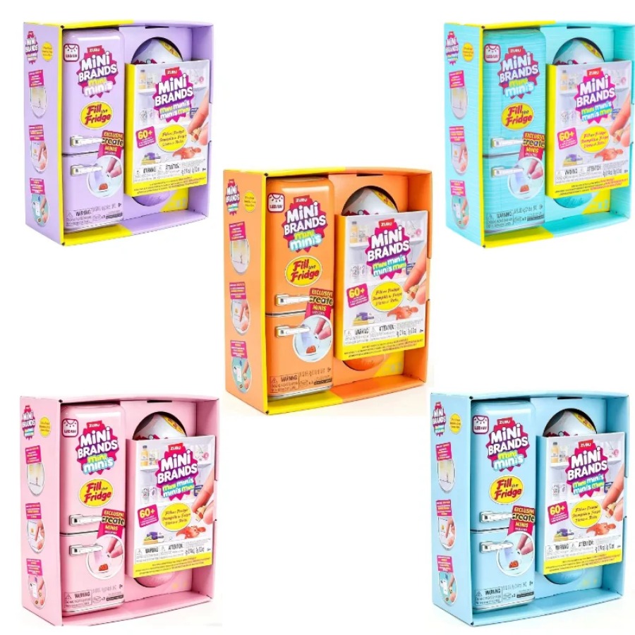 Kids Toys Kitchen - زورو 5 سربرايز ميني فريج بول
