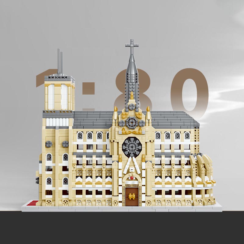 مجموعة مكعبات بناء كاتدرائية ن - مراجعة Kids Toys Paris وسعره