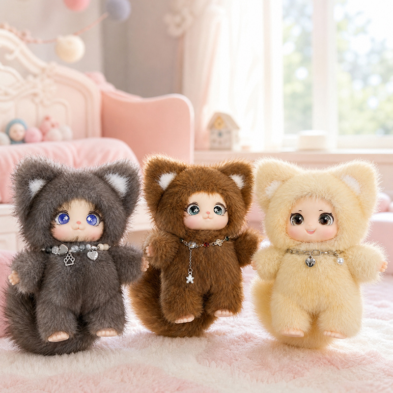دمية ثعلب لطيفة محشوة بوجه من  - مراجعة Kids Toys Animal وسعره