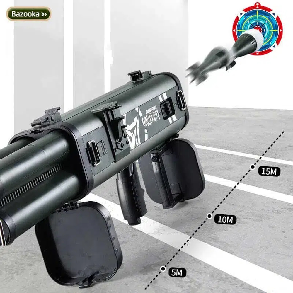 قاذفة صواريخ رباعية M202 قاذفة - مراجعة Foam Dart Gun وسعره