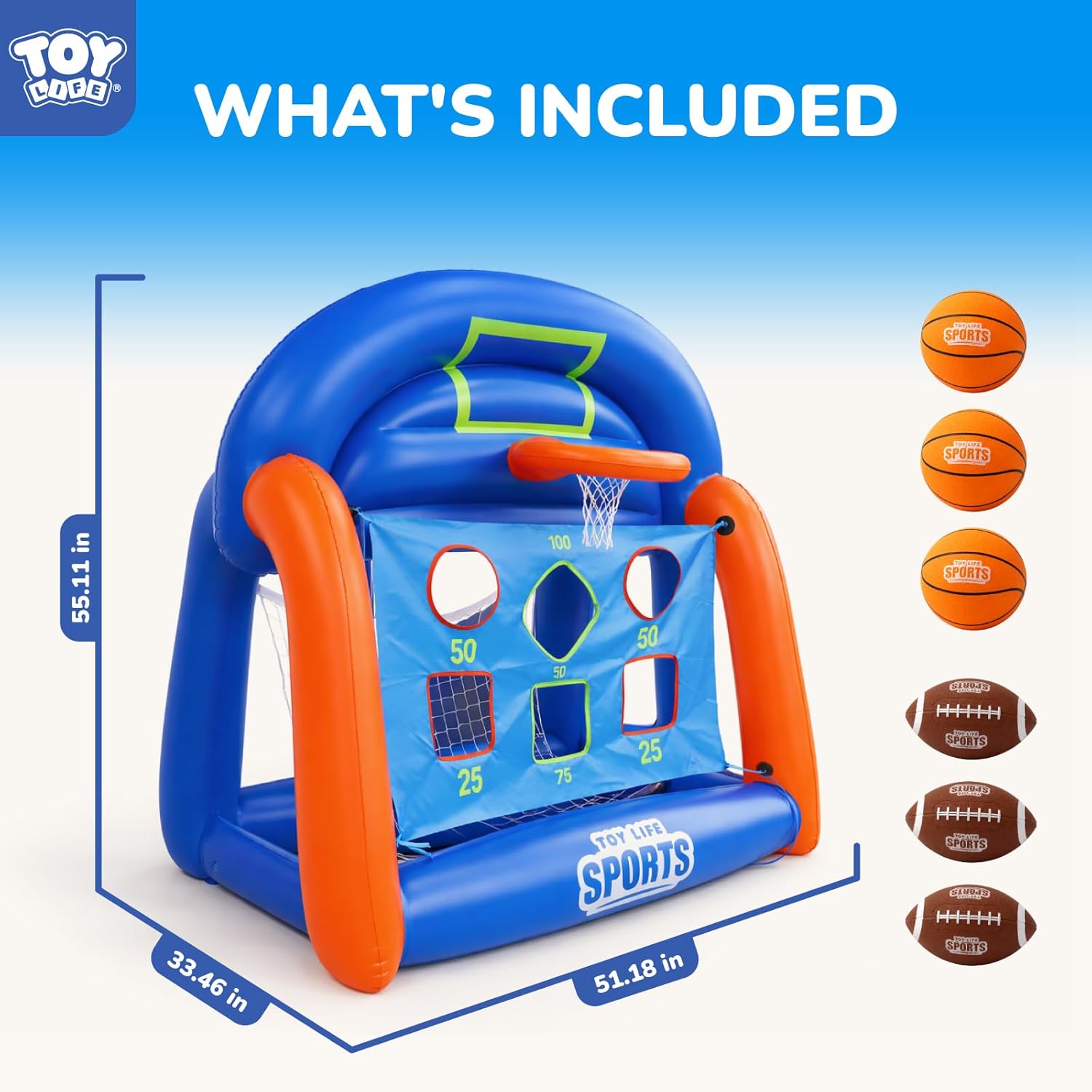 ألعاب مائية قابلة للنفخ متعددة - مراجعة Kids Toys And Games وسعره