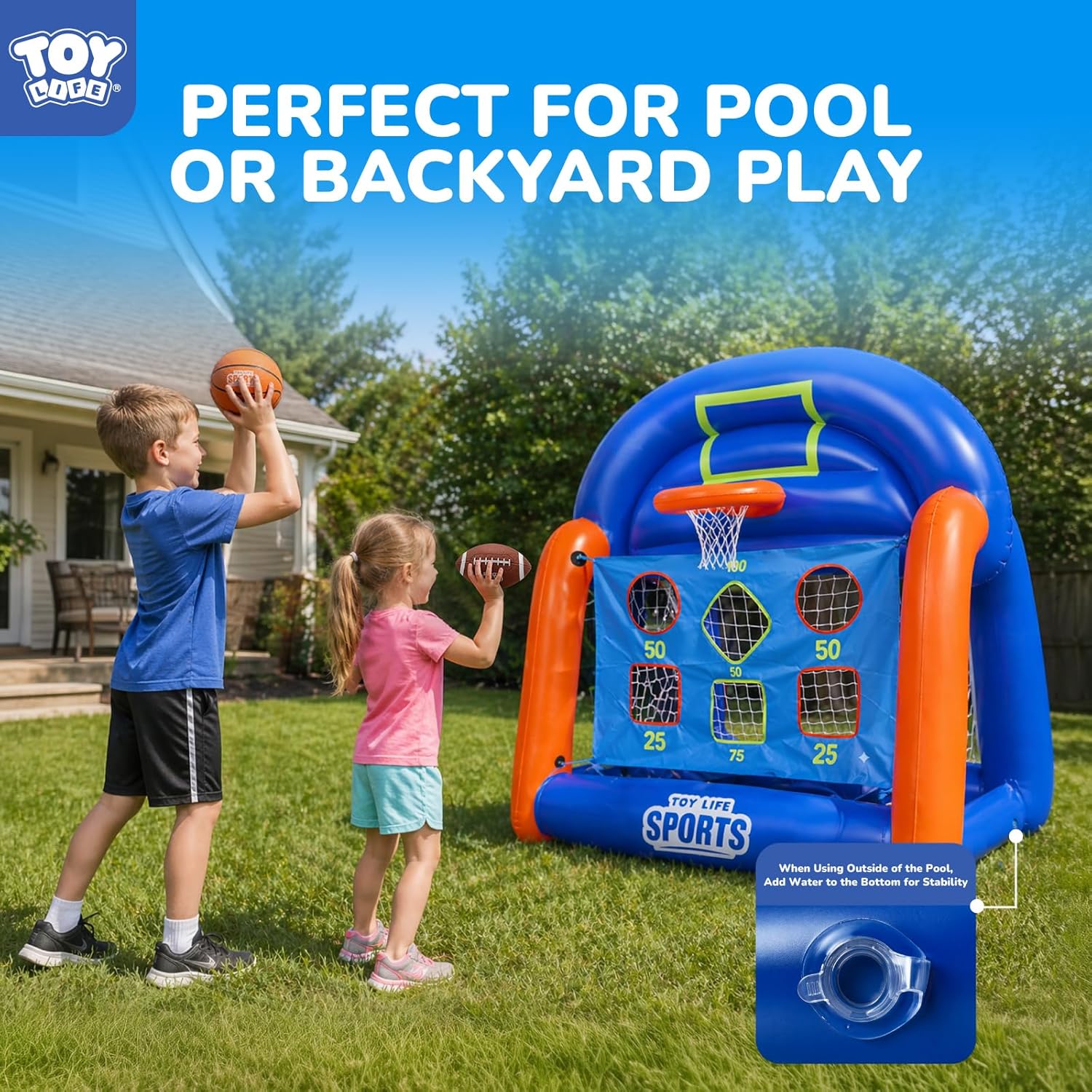 ألعاب مائية قابلة للنفخ متعددة - مراجعة Kids Toys And Games وسعره