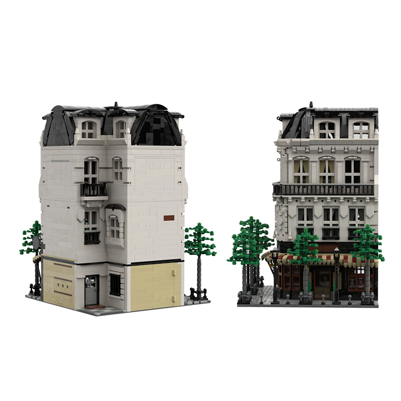 4204 قطعة MOC باريس بولانجي ست - مراجعة Kids Toys Paris وسعره