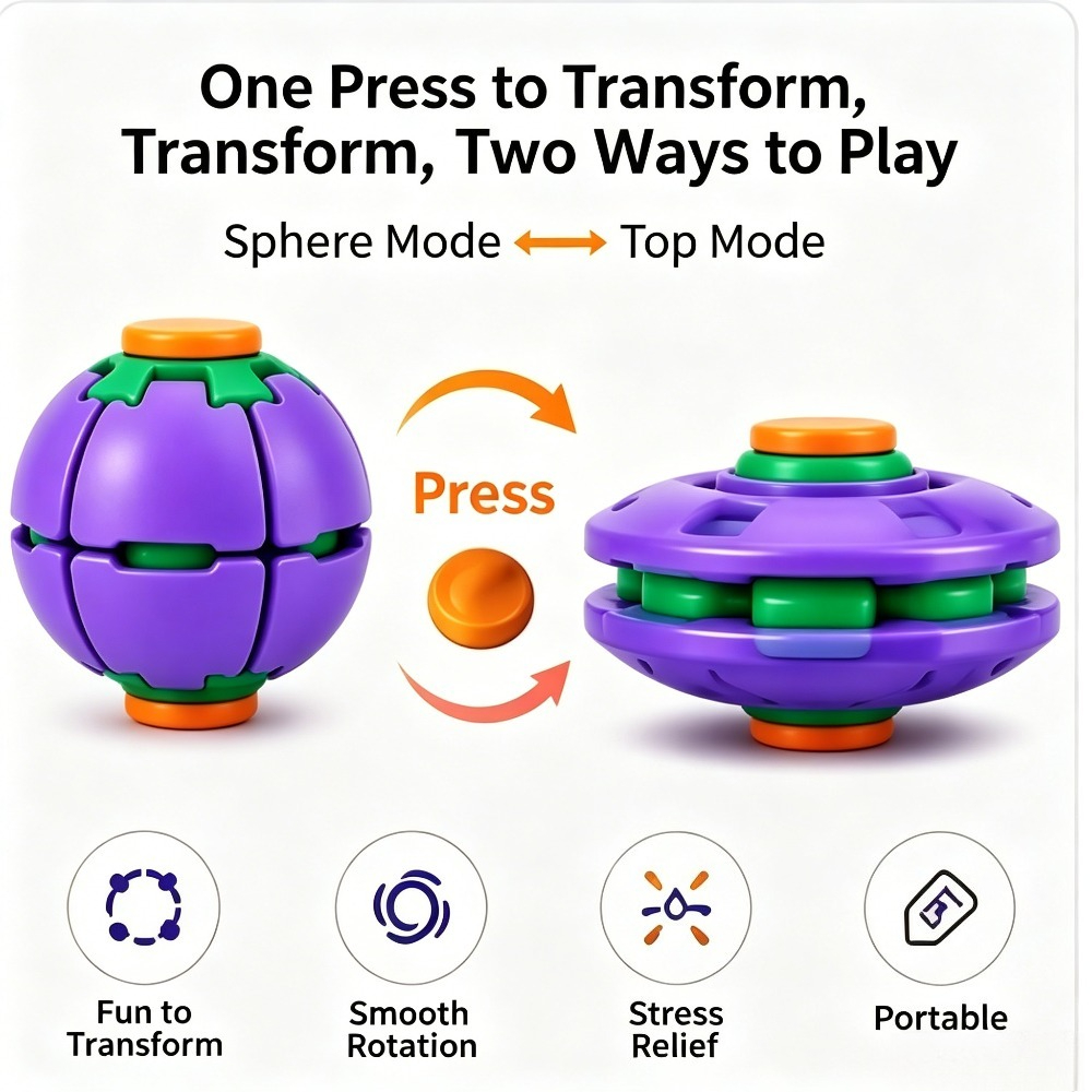 كرة فيدجت سبينر قابلة للتحويل، - مراجعة Kids Toys Kids Toys وسعره