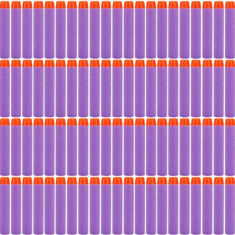 23KPurple رصاصات ذات رأس دائري - مراجعة Foam Dart Gun وسعره