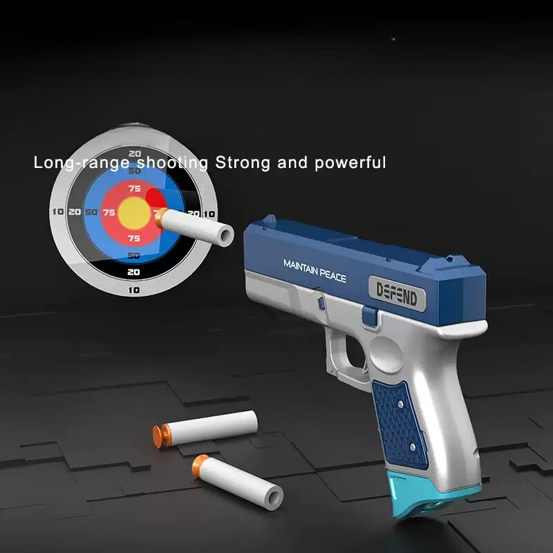 مسدس لعبة واقعي يطلق سهام ناعم - مراجعة Foam Dart Gun وسعره