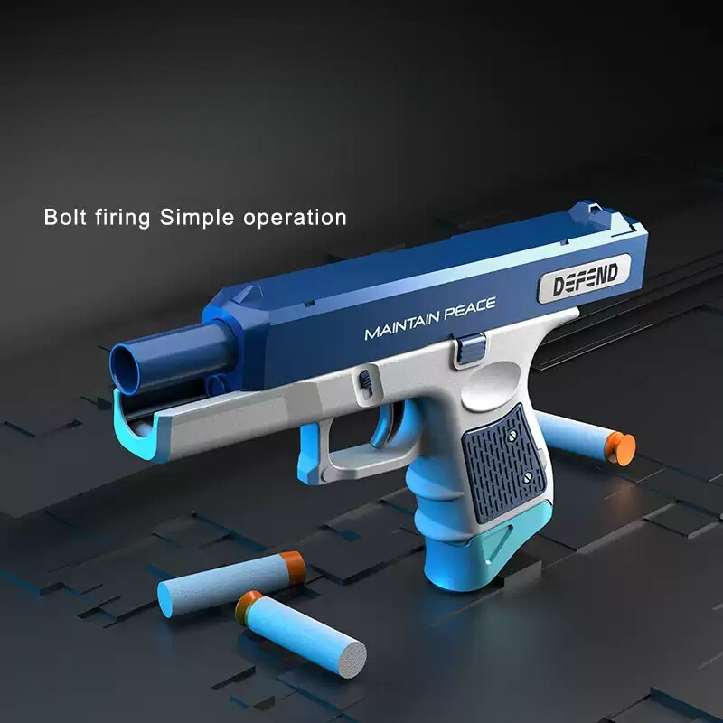 مسدس لعبة واقعي يطلق سهام ناعم - مراجعة Foam Dart Gun وسعره