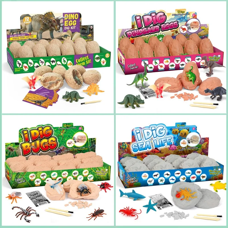 مجموعة استكشاف بيض الديناصورات - مراجعة Kids Toys Videos وسعره