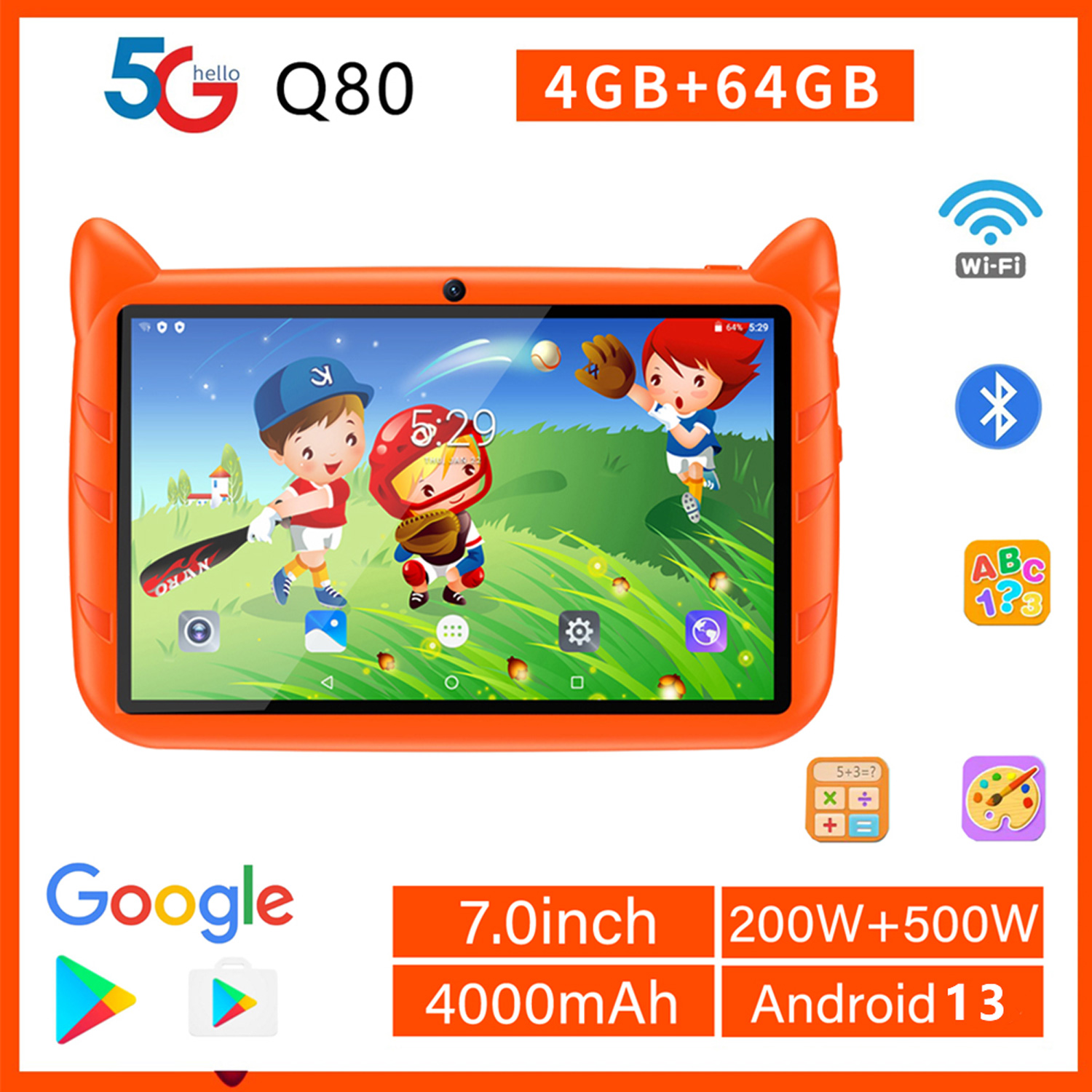 تابلت جديد للأطفال 5G واي فاي  - مراجعة Learning Tablet Kids وسعره