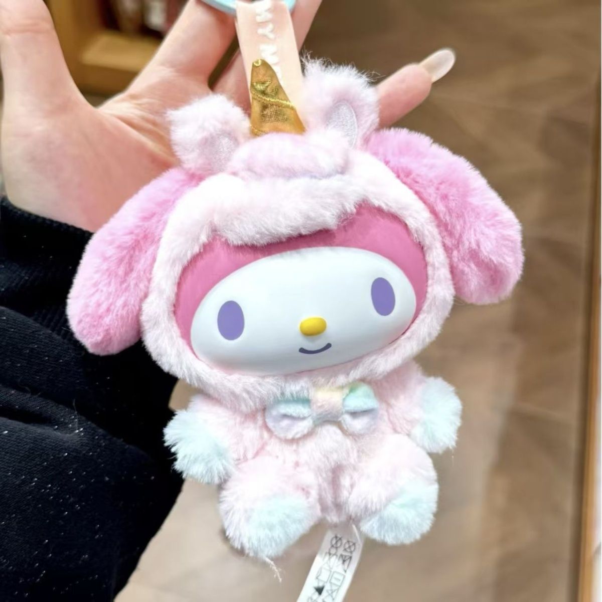 هيلو كيتي ميلودي بوم بوم بورين - مراجعة Unicorn Stuffed Toy وسعره