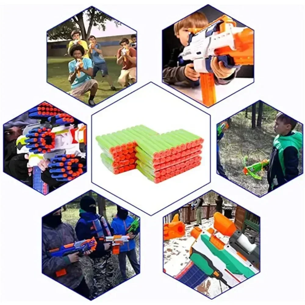 7.2 سنتيمتر 100/1000 قطعة السه - مراجعة Foam Dart Gun وسعره
