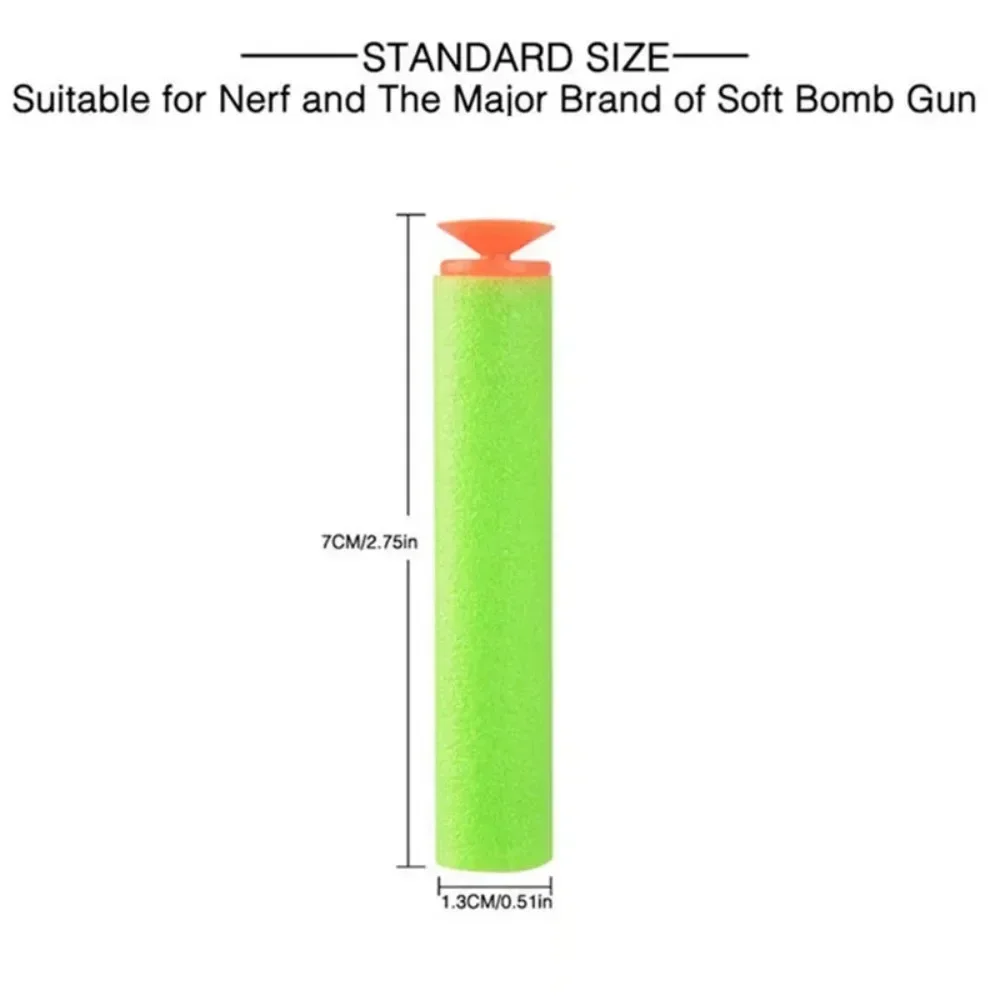 7.2 سنتيمتر 100/1000 قطعة السه - مراجعة Foam Dart Gun وسعره