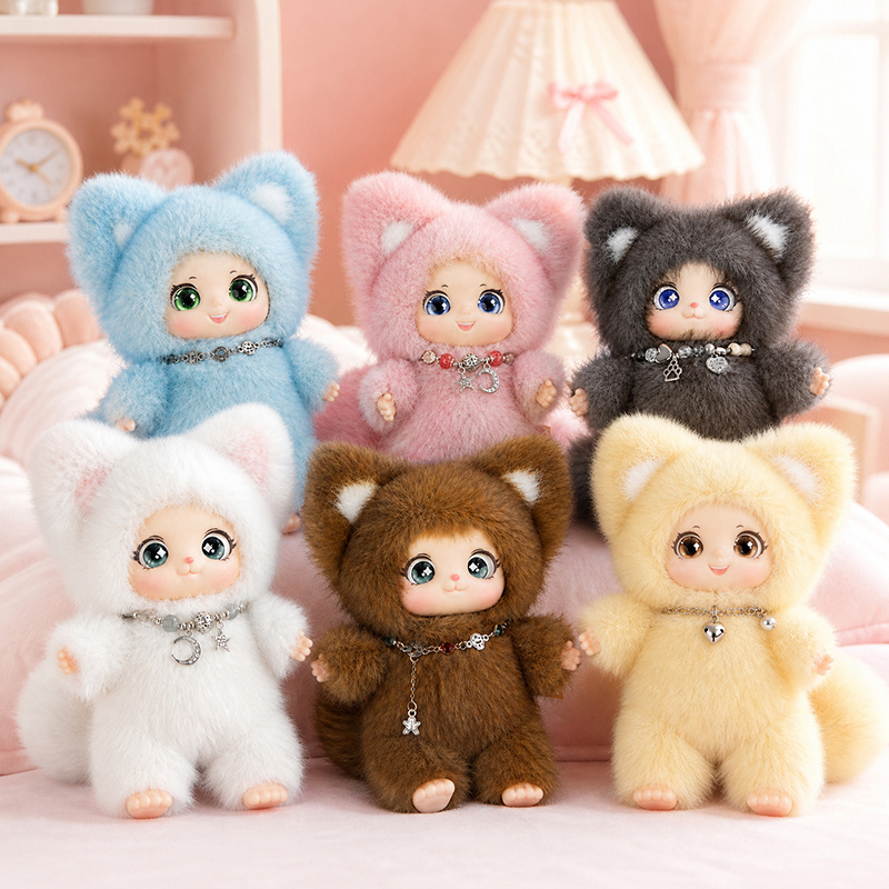 دمية ثعلب عائلية لطيفة جديدة ب - مراجعة Kids Toys Animal وسعره
