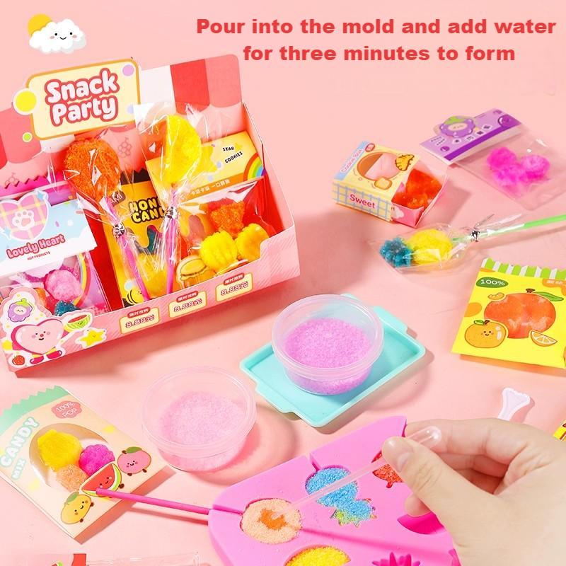DIY صنع ألعاب الطعام المصغرة م - مراجعة Kids Toys Kitchen وسعره
