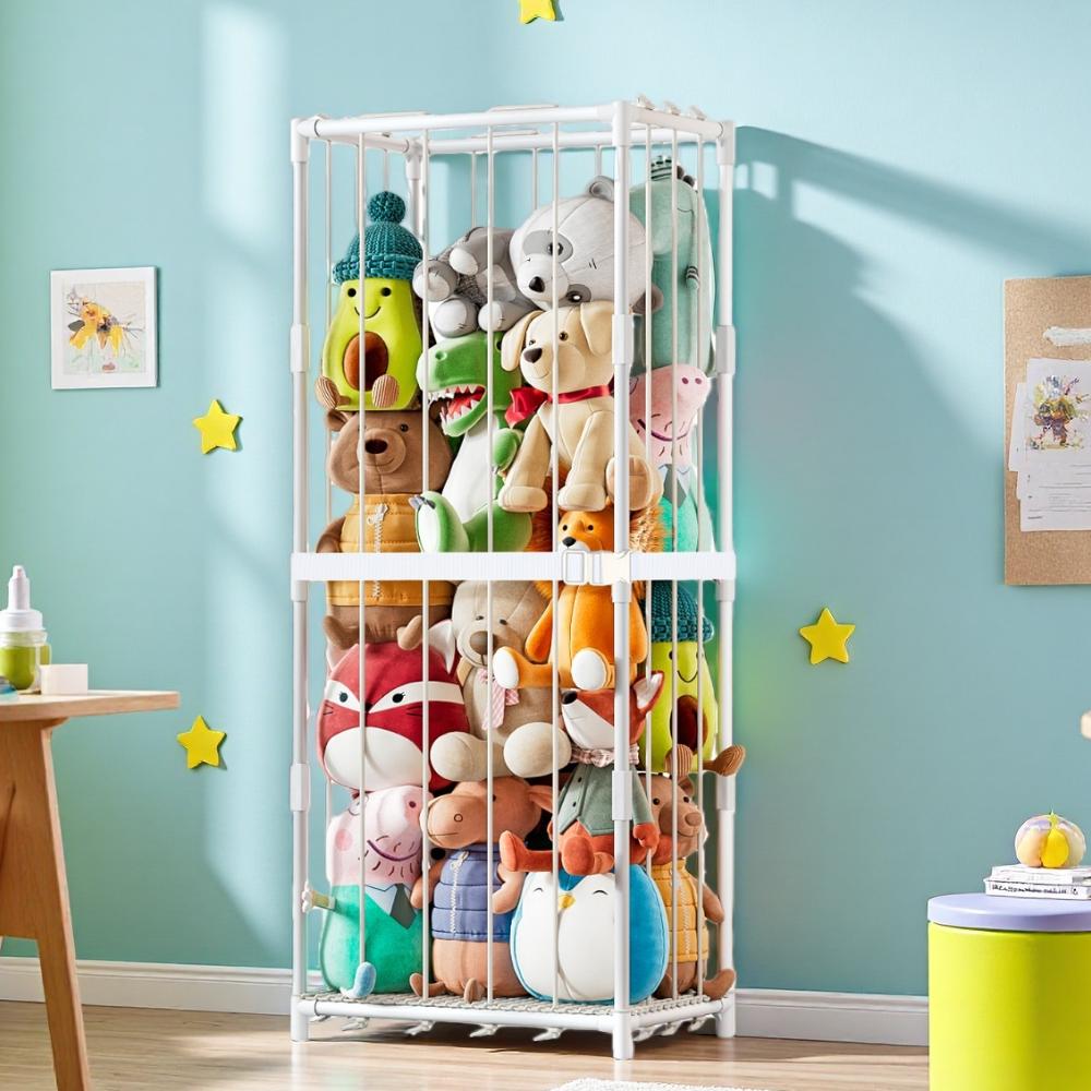 منظم تخزين عمودي للحيوانات الم - مراجعة Kids Toys Kids Toys وسعره
