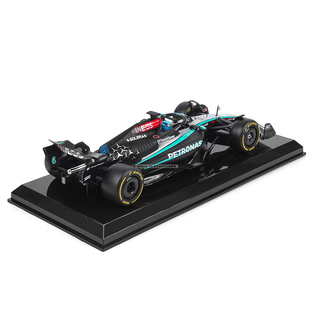 Bburago 1:24 2024 F1 فريق Merc - مراجعة Kids Toys John Lewis وسعره