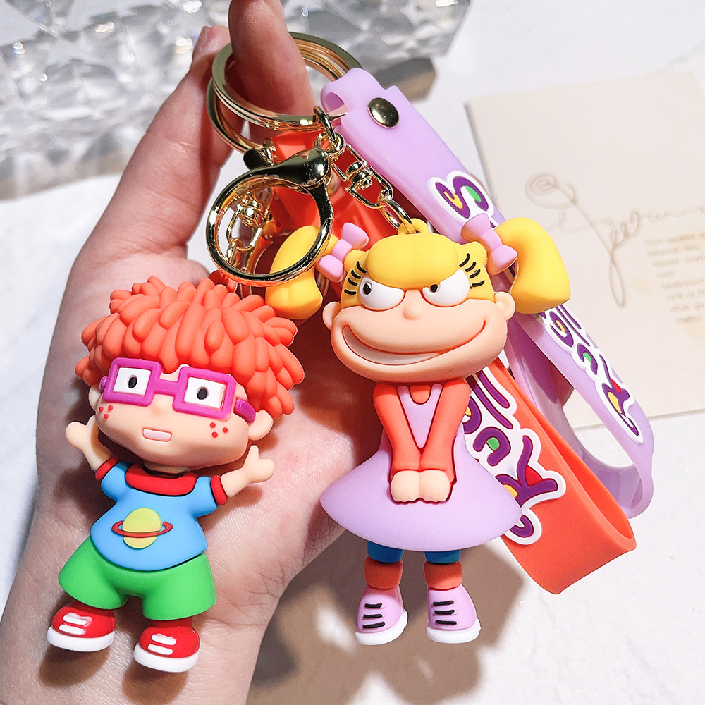 سلسلة مفاتيح أنمي كاواي راجرات - مراجعة Kids Toys Paris وسعره