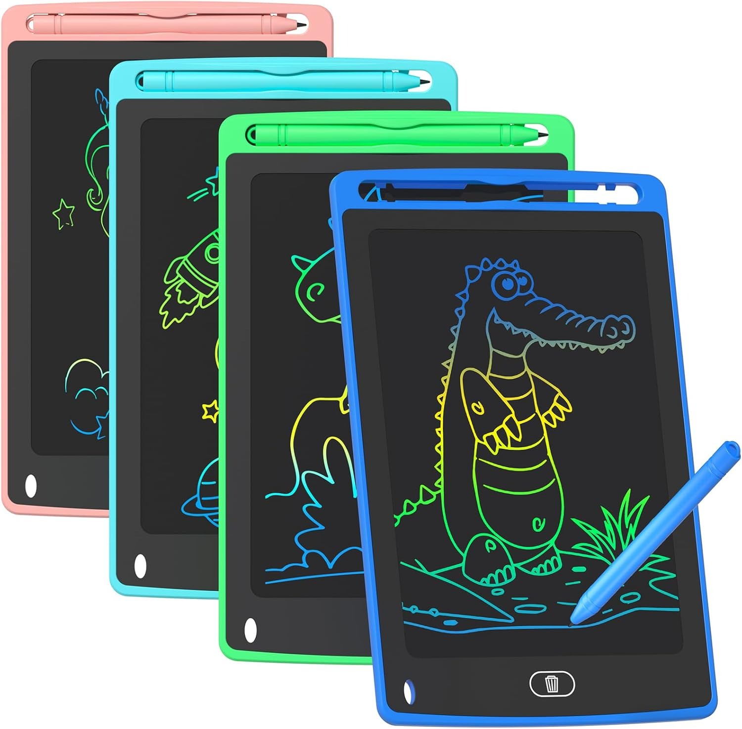 لوح كتابة LCD للأطفال، لوح رسم - مراجعة Learning Tablet Kids وسعره