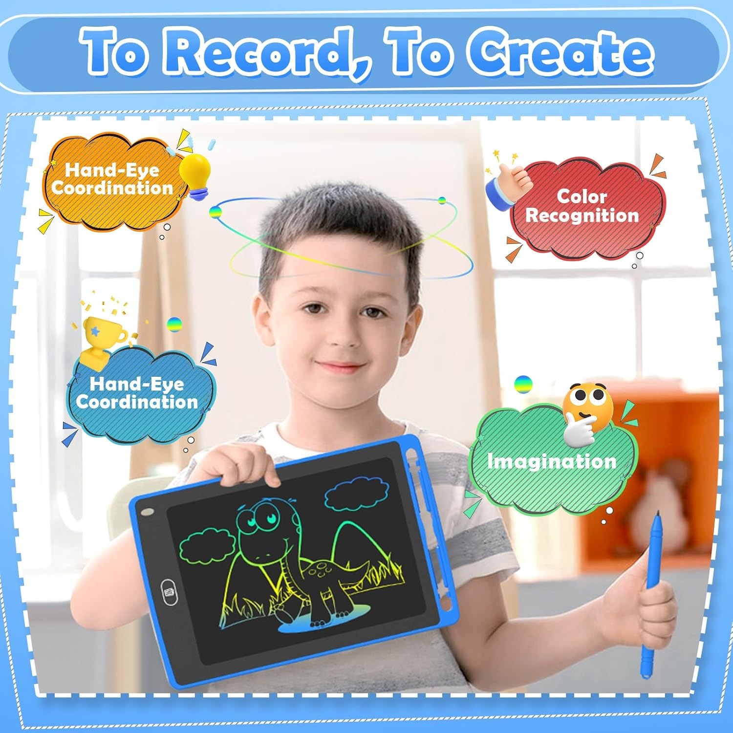 لوح كتابة LCD للأطفال، لوح رسم - مراجعة Learning Tablet Kids وسعره