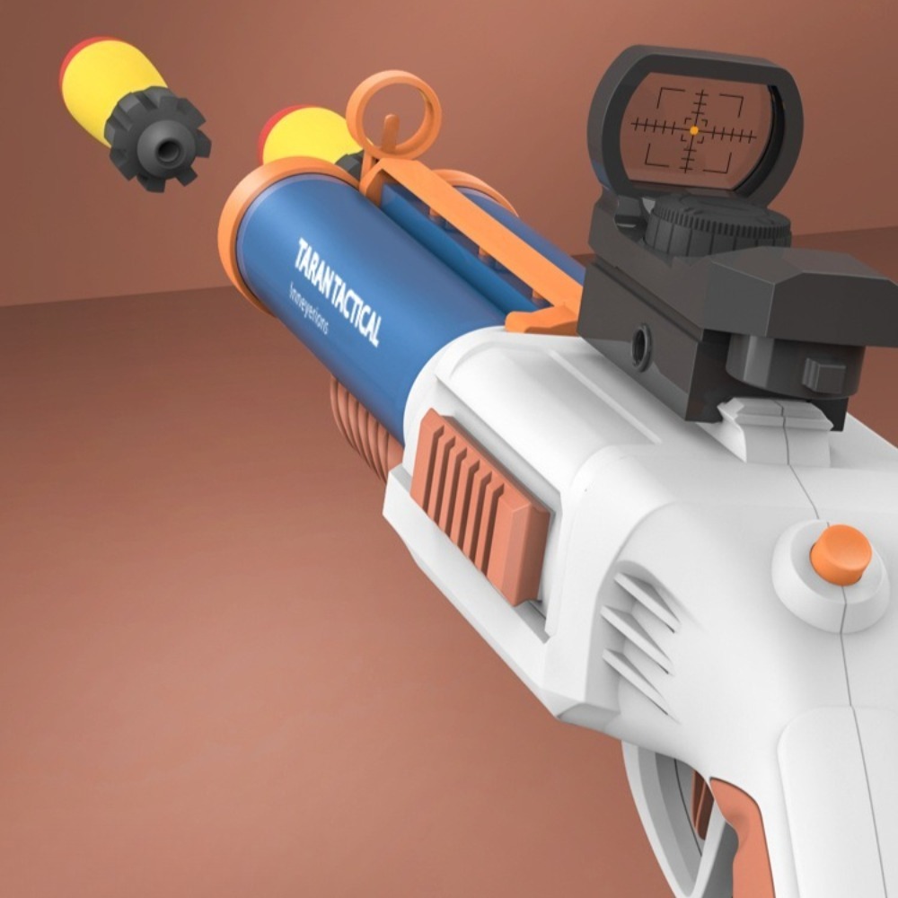 مسدس لعبة بطلقتين ناعمتين، قاذ - مراجعة Foam Dart Gun وسعره