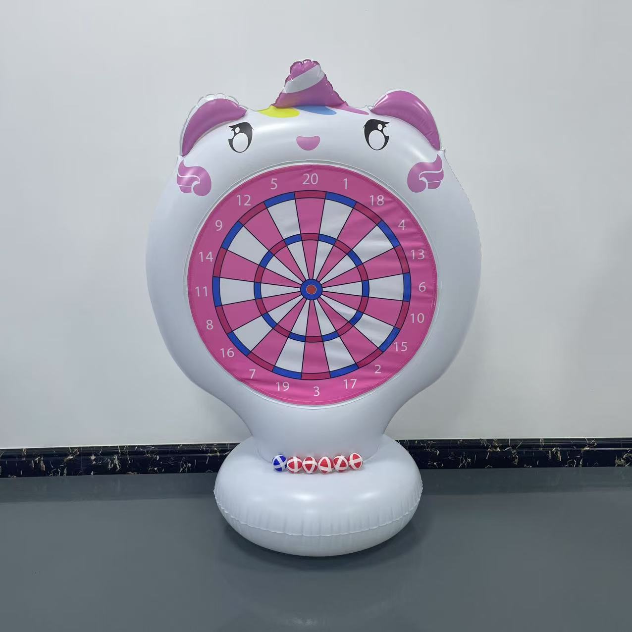 نفخ يونيكورن رمي لعبة الهدف لز - مراجعة Kids Toys And Games وسعره