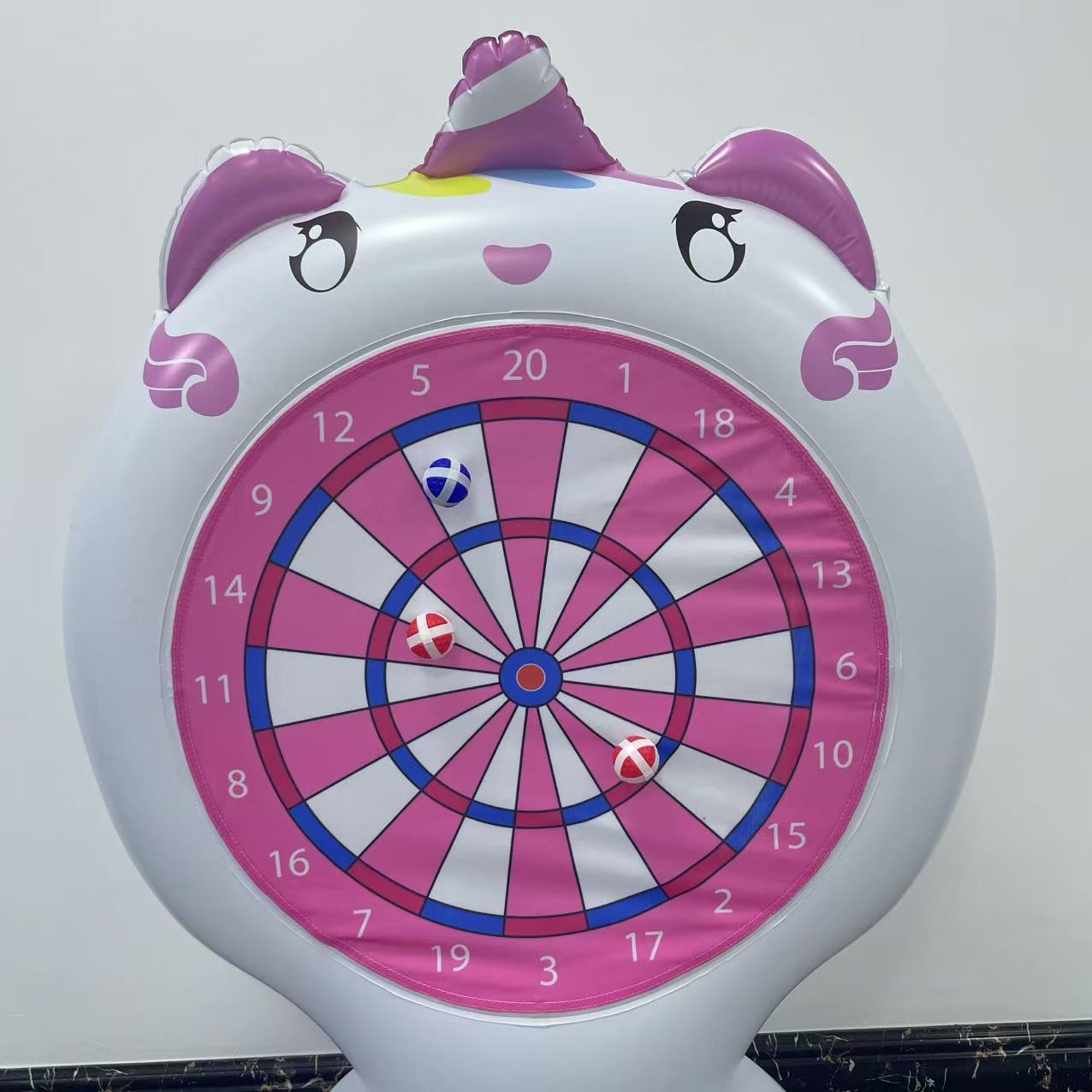 نفخ يونيكورن رمي لعبة الهدف لز - مراجعة Kids Toys And Games وسعره