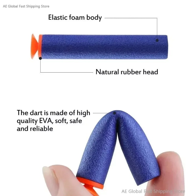 الأولاد لعبة عالية الجودة 7.2  - مراجعة Foam Dart Gun وسعره